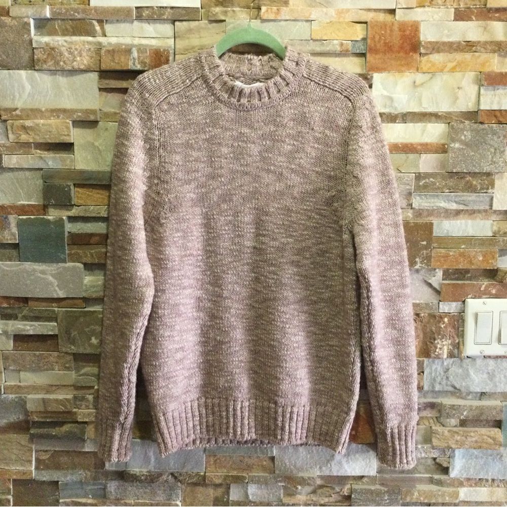 MR P. Melange Wool Sweater - Neutrals